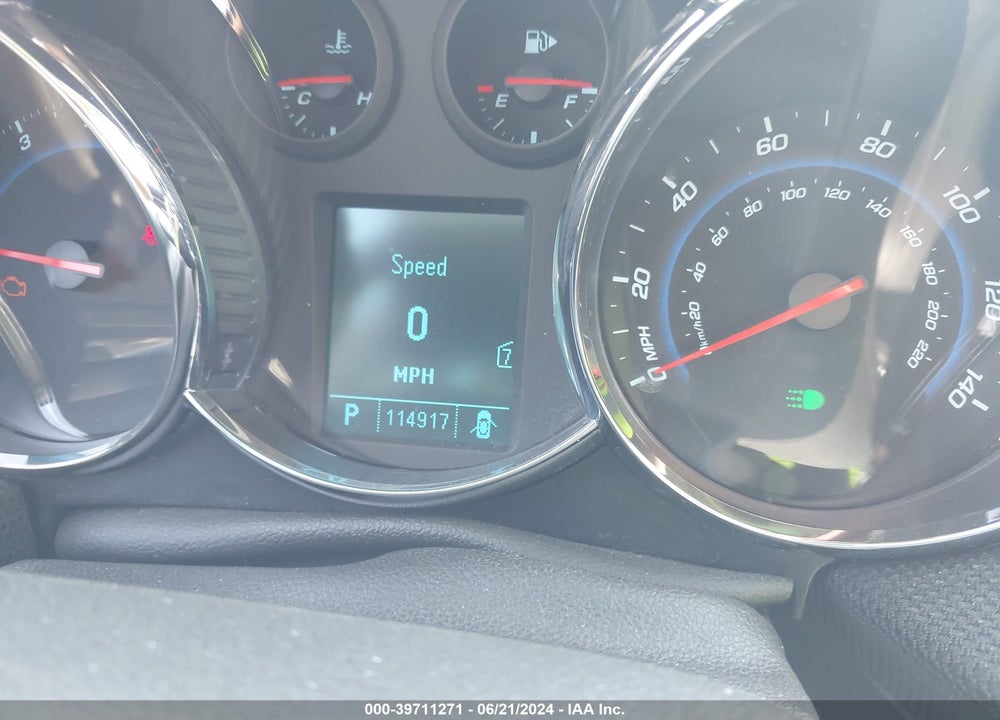 2011 CHEVROLET CRUZE LTZ VIN: 1G1PH5S91B7136379