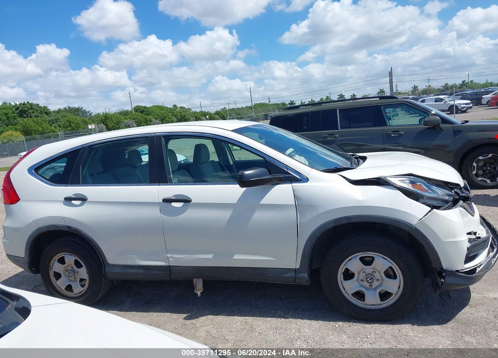 2015 HONDA CR-V LX VIN: 5J6RM3H37FL019366