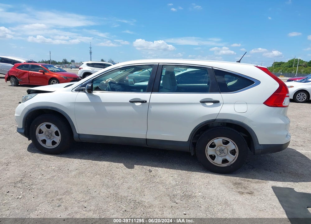 2015 HONDA CR-V LX VIN: 5J6RM3H37FL019366