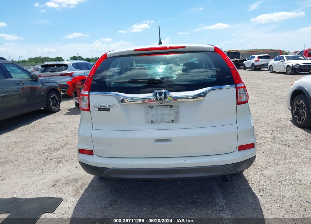 2015 HONDA CR-V LX VIN: 5J6RM3H37FL019366
