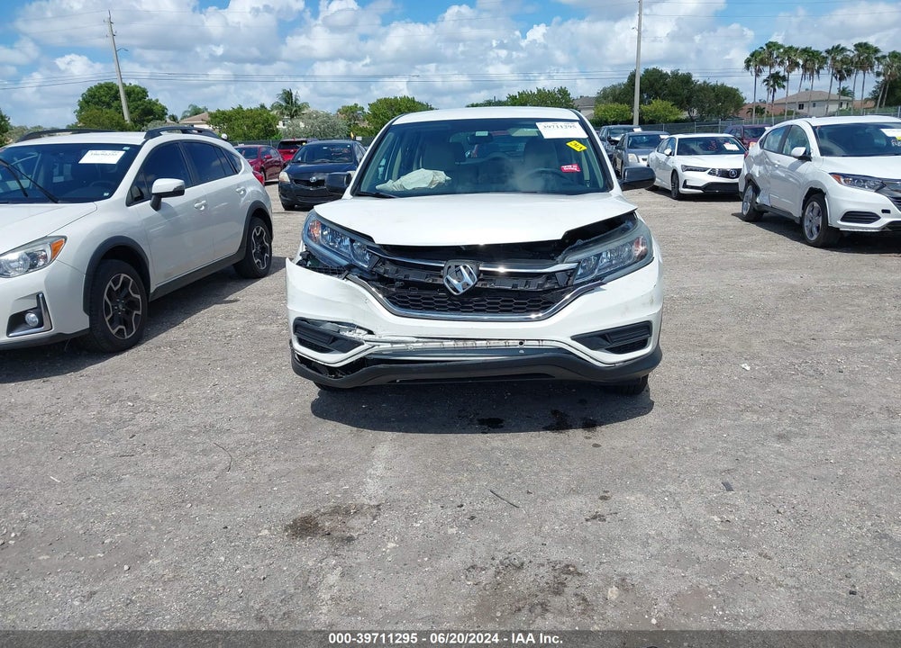 2015 HONDA CR-V LX VIN: 5J6RM3H37FL019366