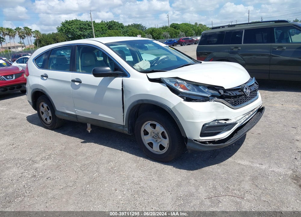 2015 HONDA CR-V LX VIN: 5J6RM3H37FL019366
