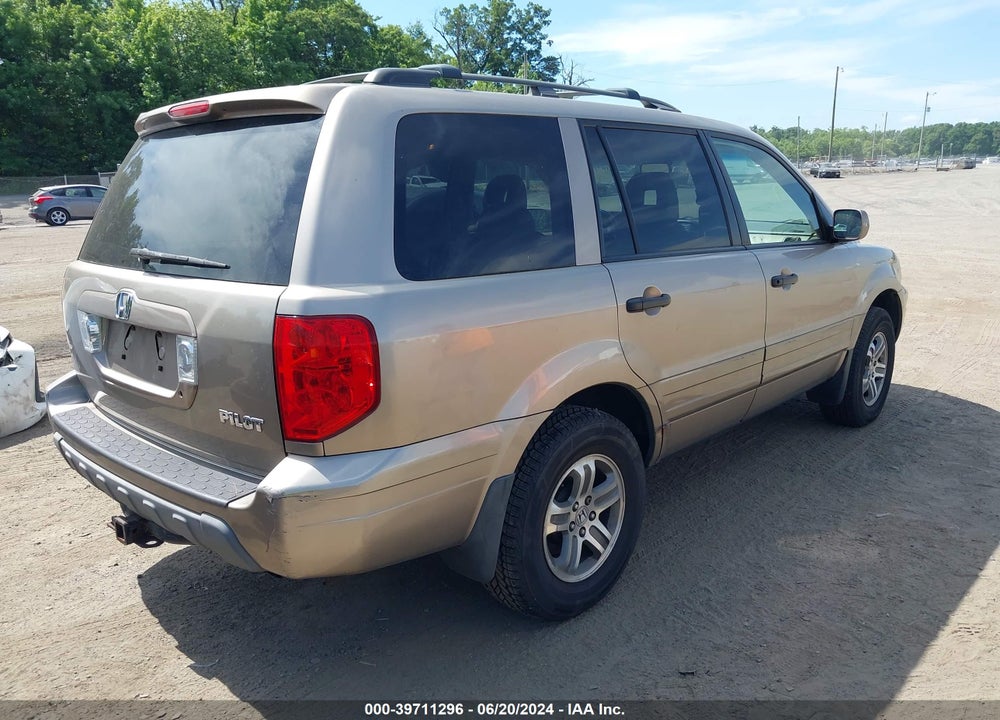 2004 HONDA PILOT EX-L VIN: 2HKYF18534H550616