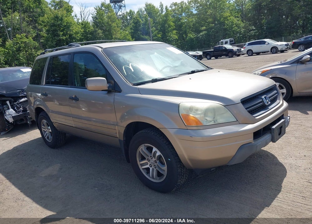 2004 HONDA PILOT EX-L VIN: 2HKYF18534H550616