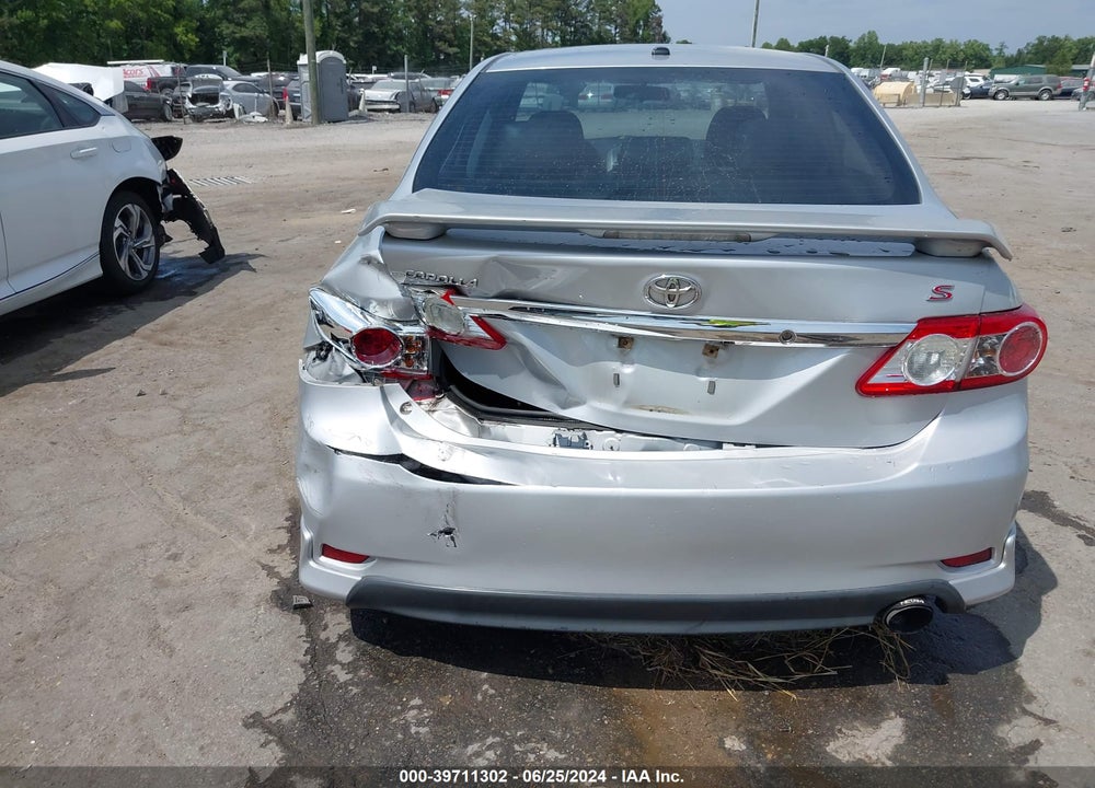 2013 TOYOTA COROLLA S VIN: 2T1BU4EE1DC052290