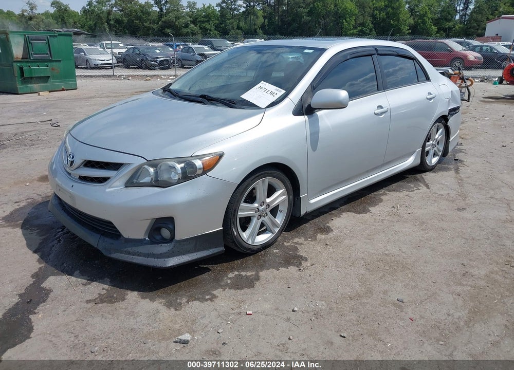 2013 TOYOTA COROLLA S VIN: 2T1BU4EE1DC052290