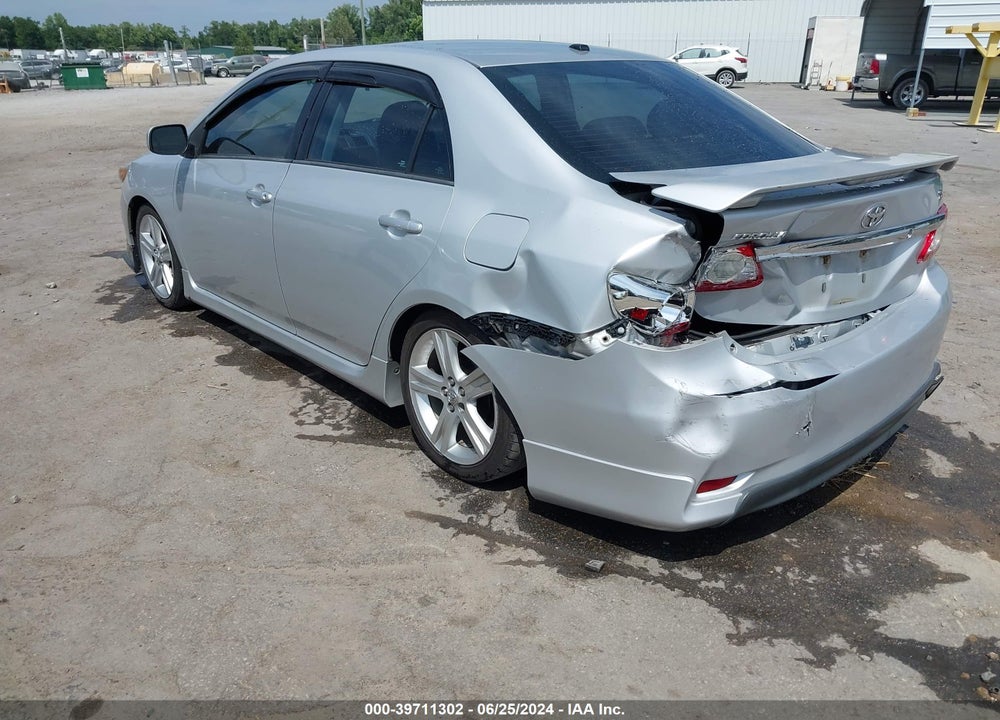 2013 TOYOTA COROLLA S VIN: 2T1BU4EE1DC052290