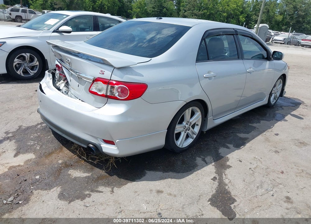 2013 TOYOTA COROLLA S VIN: 2T1BU4EE1DC052290