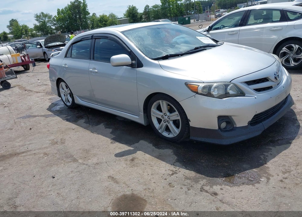 2013 TOYOTA COROLLA S VIN: 2T1BU4EE1DC052290