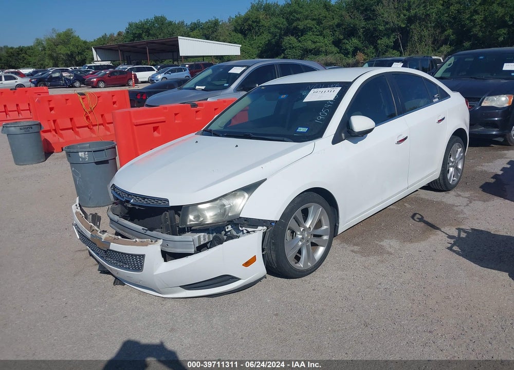 2011 CHEVROLET CRUZE LTZ VIN: 1G1PH5S98B7124665