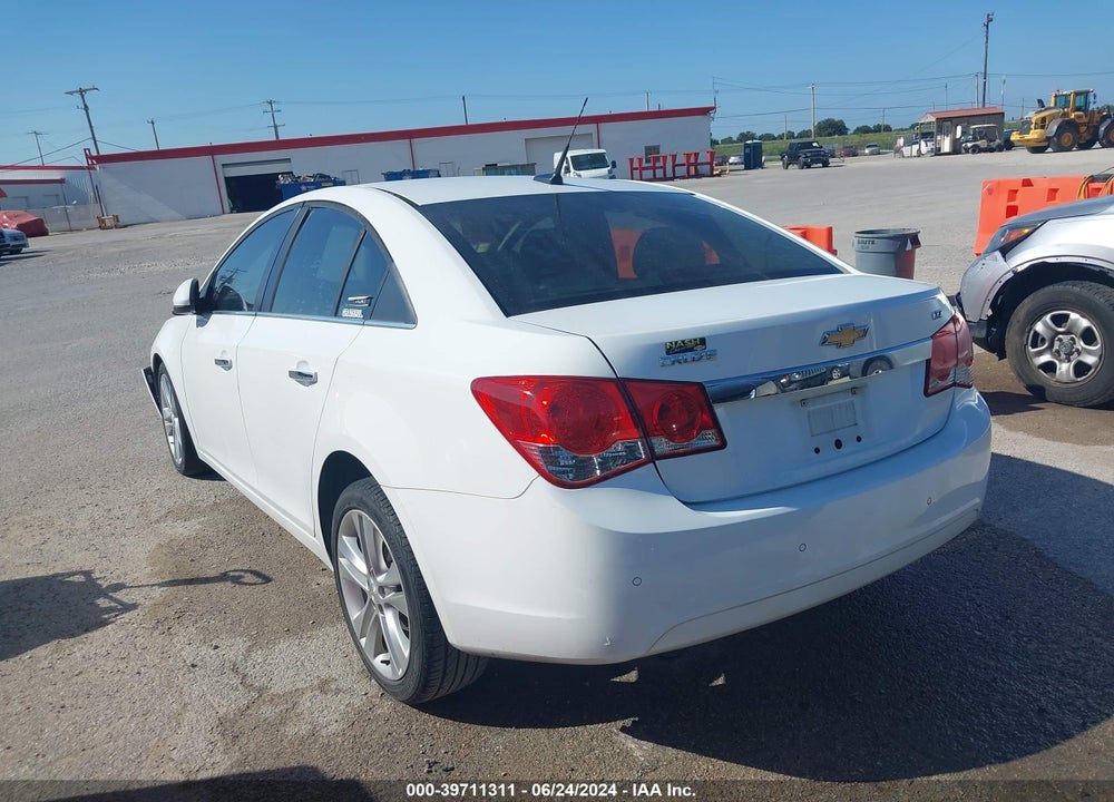 2011 CHEVROLET CRUZE LTZ VIN: 1G1PH5S98B7124665