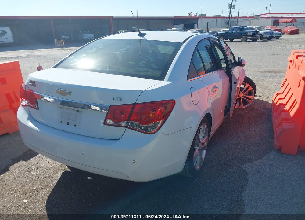 2011 CHEVROLET CRUZE LTZ VIN: 1G1PH5S98B7124665