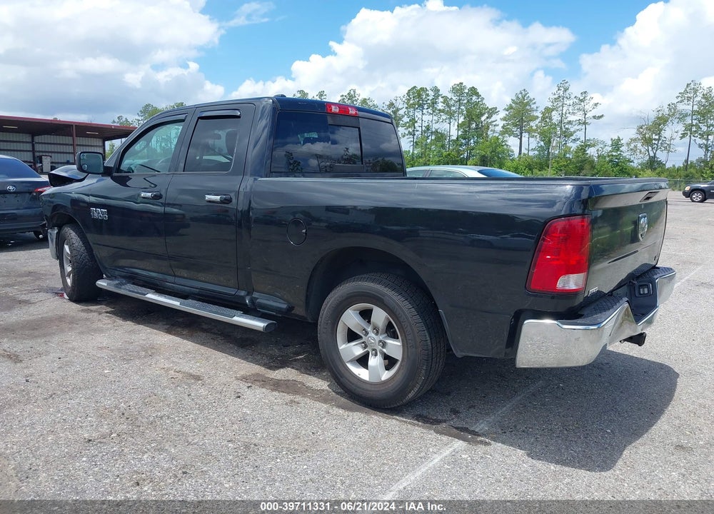 2017 RAM 1500 SLT QUAD CAB 4X2 6'4 BOX VIN: 1C6RR6GG0HS735295