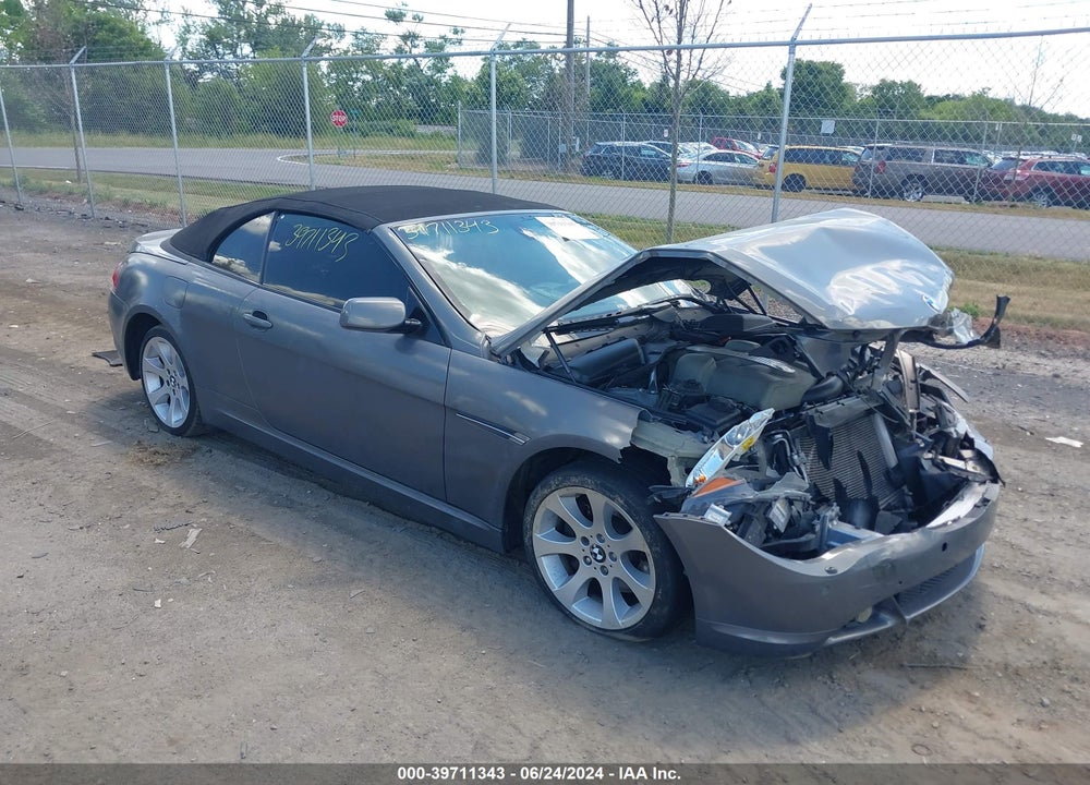 2005 BMW 645CI VIN: WBAEK73405B323335