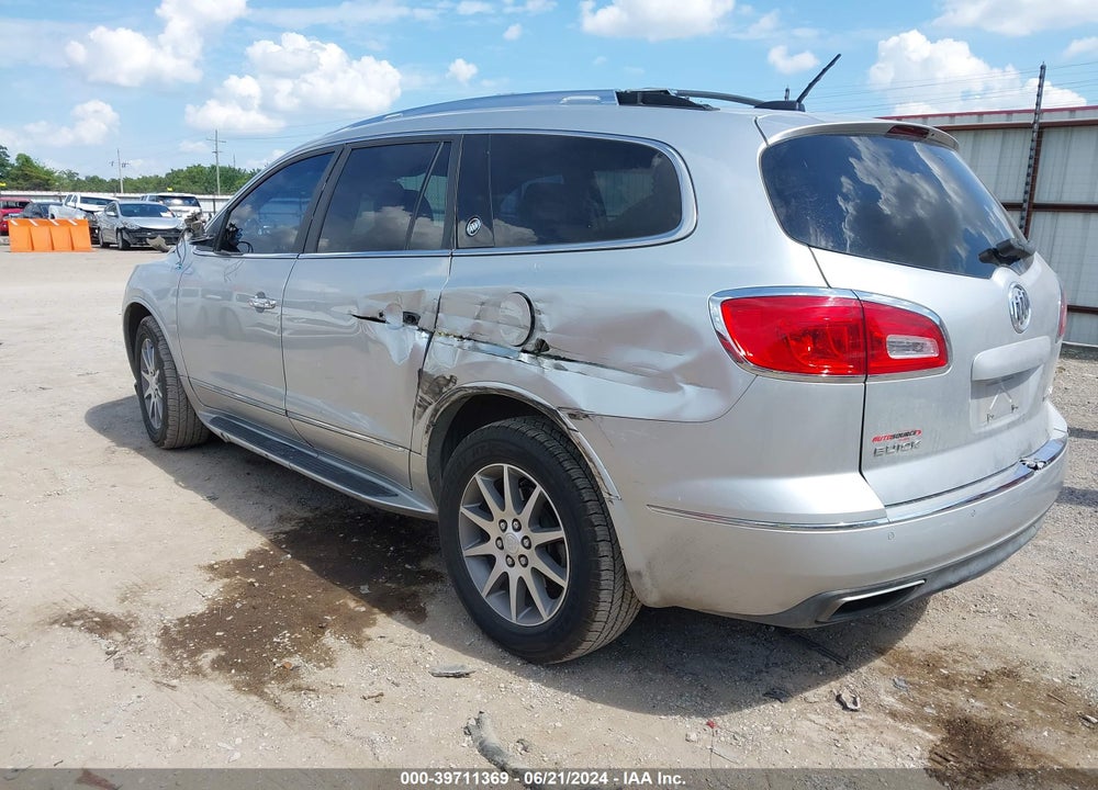 2017 BUICK ENCLAVE LEATHER VIN: 5GAKRBKD7HJ252331