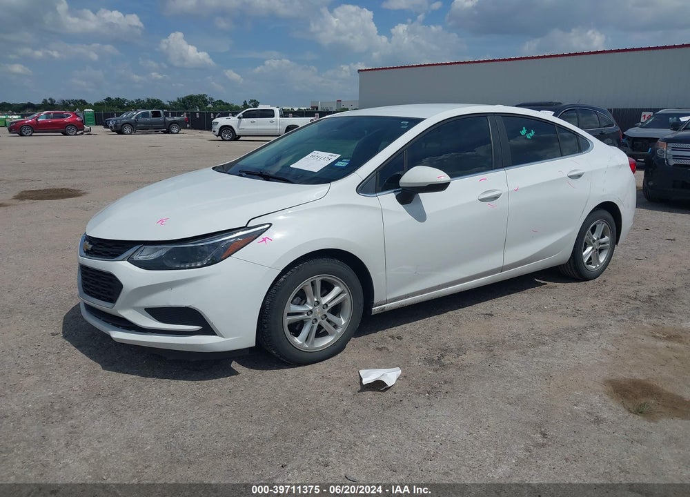 2016 CHEVROLET CRUZE LT AUTO VIN: 1G1BE5SM3G7270650