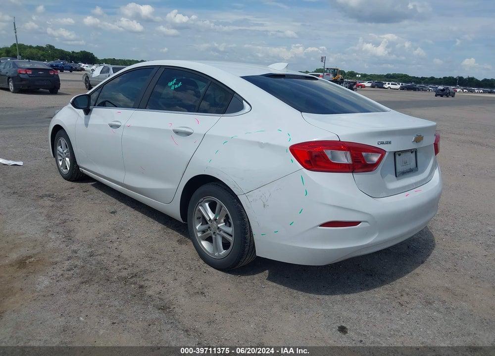 2016 CHEVROLET CRUZE LT AUTO VIN: 1G1BE5SM3G7270650