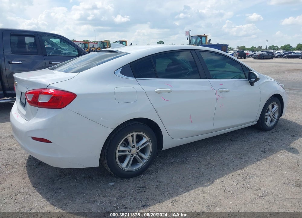 2016 CHEVROLET CRUZE LT AUTO VIN: 1G1BE5SM3G7270650