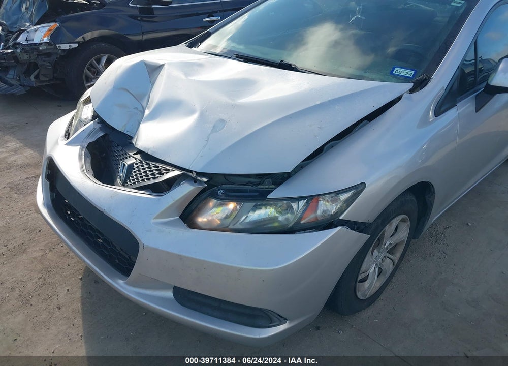 2013 HONDA CIVIC LX VIN: 2HGFG3B56DH519721