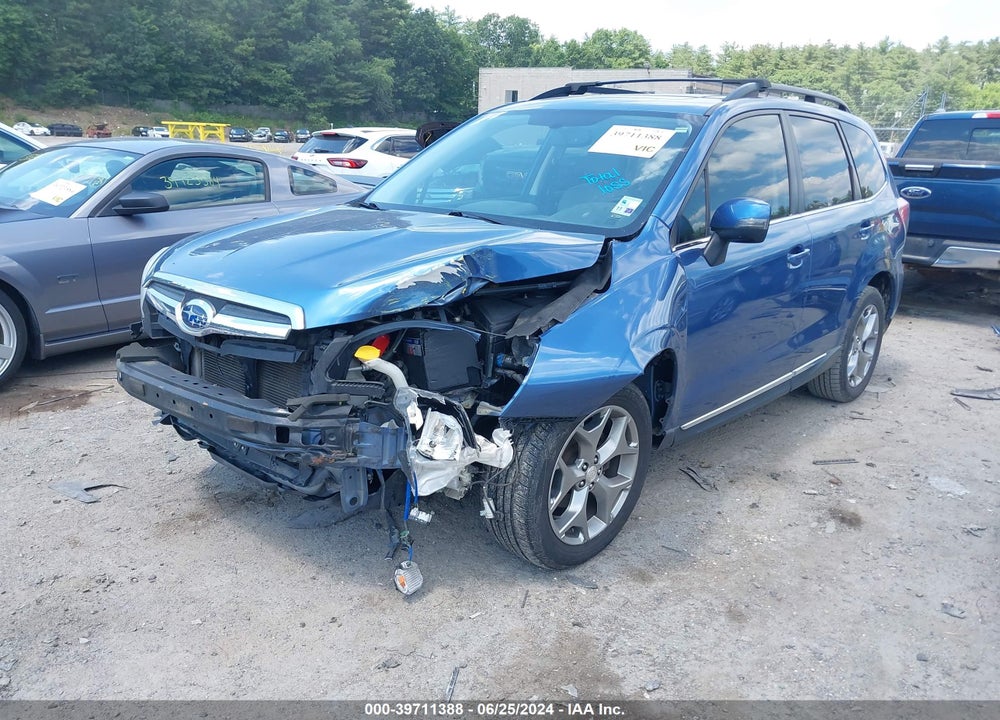 2015 SUBARU FORESTER 2.5I TOURING VIN: JF2SJAUC8FH460583