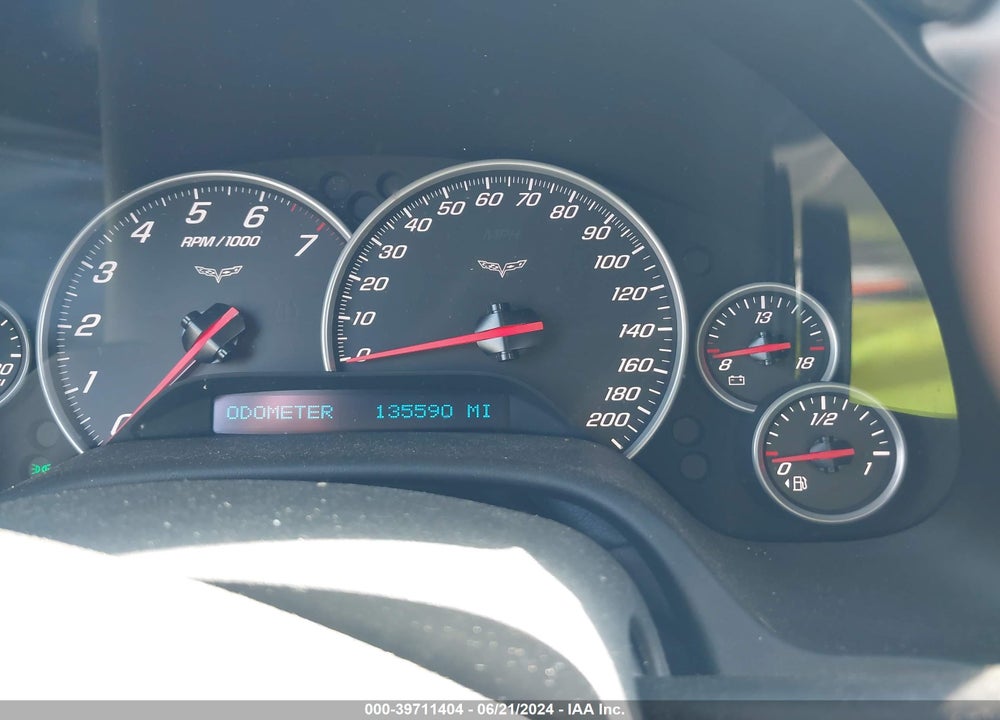 2007 CHEVROLET CORVETTE VIN: 1G1YY26U875106865