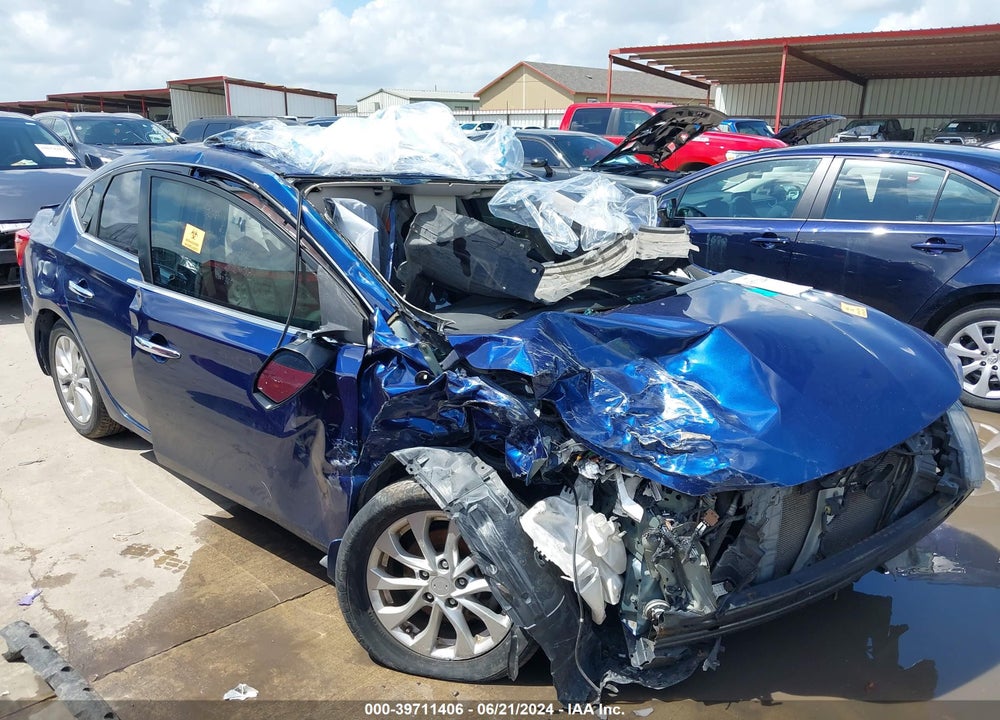 2017 NISSAN SENTRA SV VIN: 3N1AB7AP4HY241227