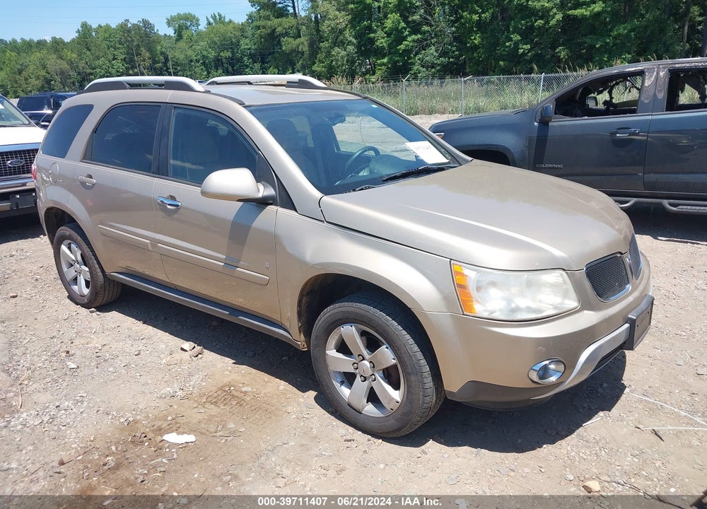2008 PONTIAC TORRENT VIN: 2CKDL43F186013142