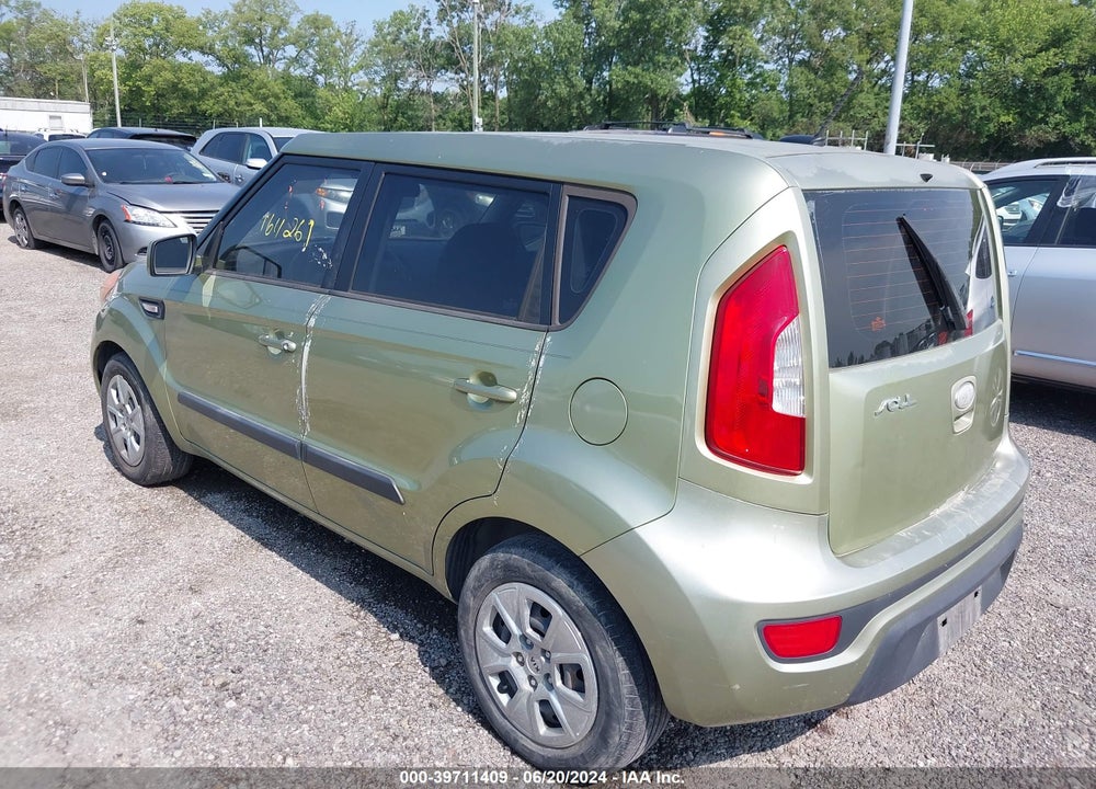 2013 KIA SOUL VIN: KNDJT2A56D7520816