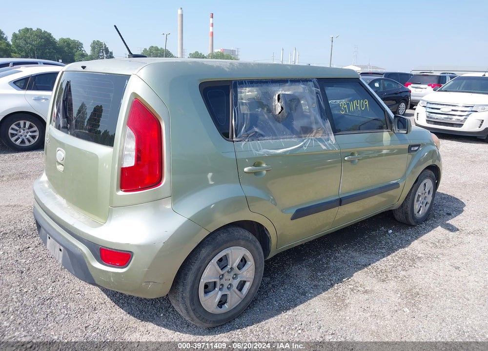 2013 KIA SOUL VIN: KNDJT2A56D7520816