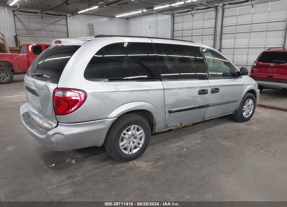 2005 DODGE GRAND CARAVAN SE VIN: 1D4GP24R35B209942