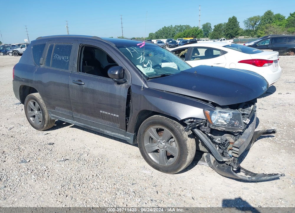 2017 JEEP COMPASS HIGH ALTITUDE 4X4 VIN: 1C4NJDEB2HD190280