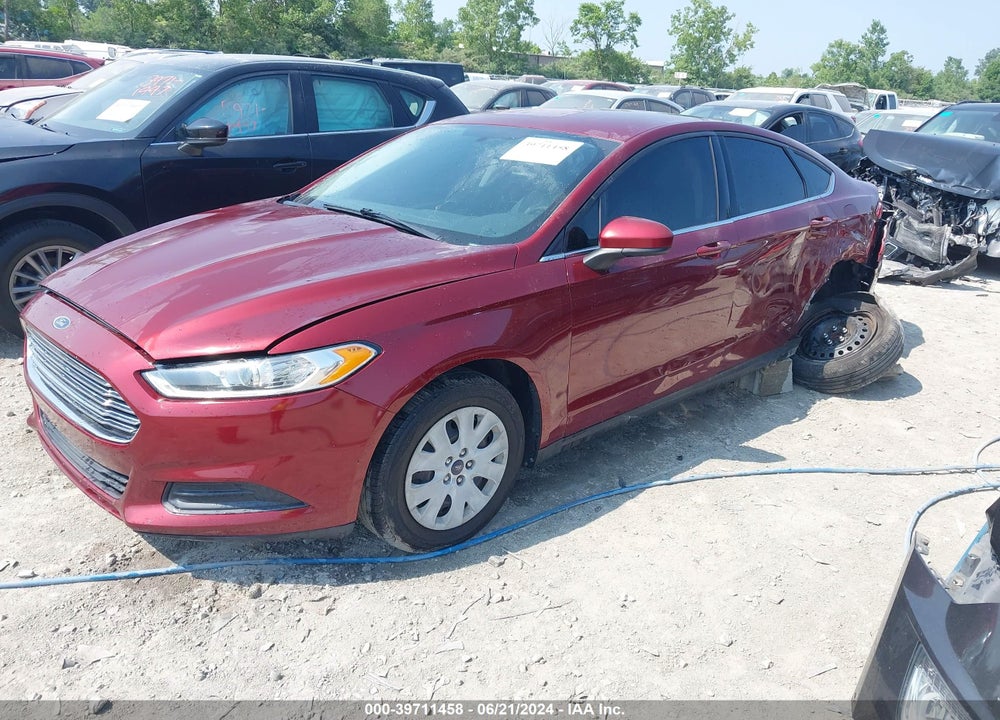 2014 FORD FUSION S VIN: 3FA6P0G79ER198745