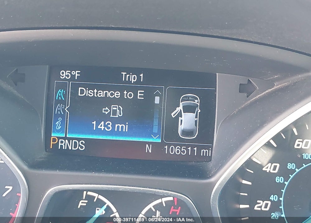 2013 FORD ESCAPE SEL VIN: 1FMCU0H9XDUD67356