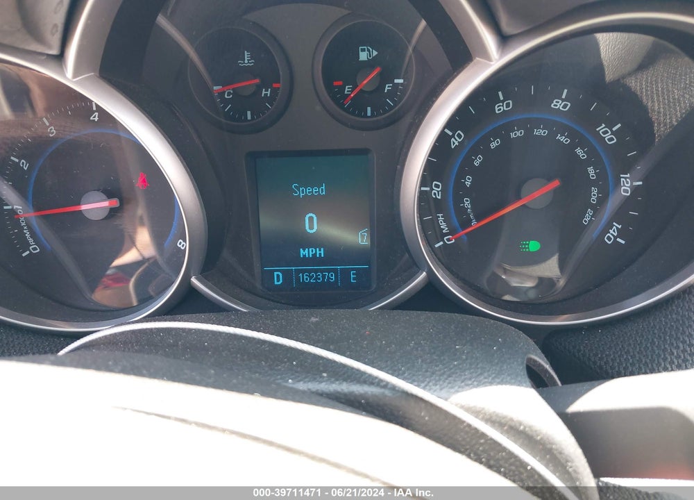 2011 CHEVROLET CRUZE ECO VIN: 1G1PJ5S9XB7261515