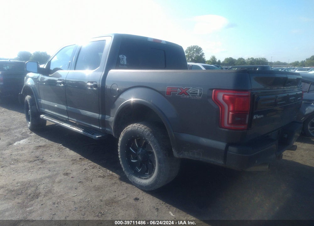 2015 FORD F-150 LARIAT VIN: 1FTEW1EF7FFC13993