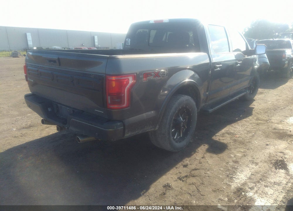 2015 FORD F-150 LARIAT VIN: 1FTEW1EF7FFC13993