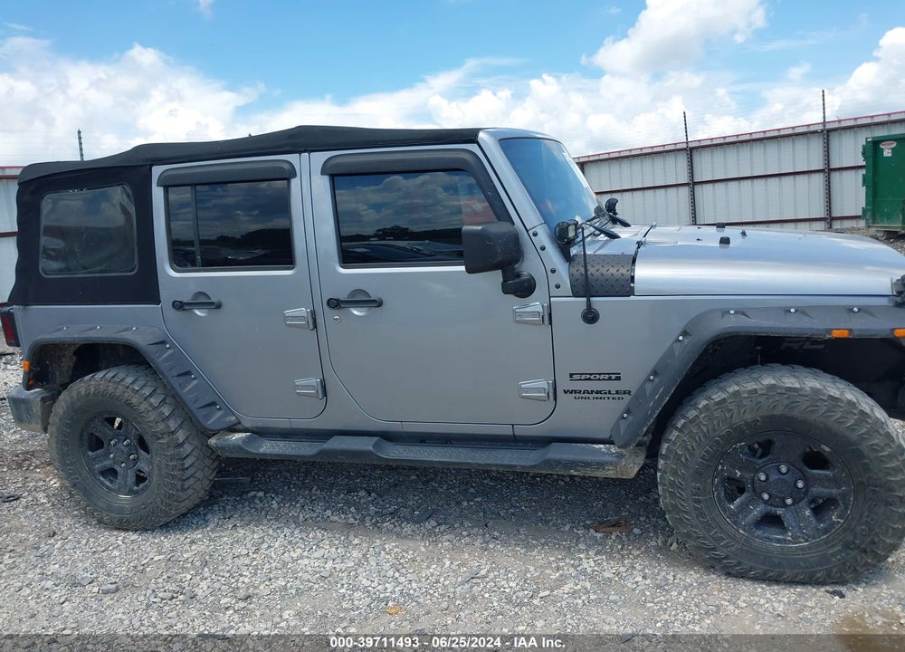 2017 JEEP WRANGLER UNLIMITED SPORT 4X4 VIN: 1C4BJWDG3HL708964