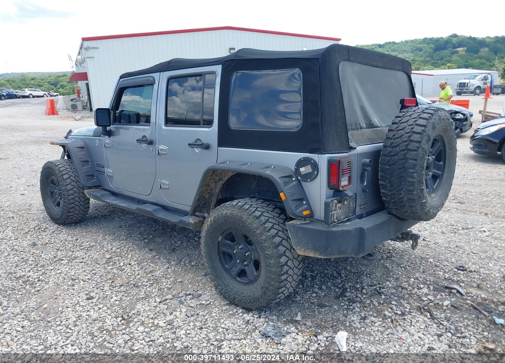 2017 JEEP WRANGLER UNLIMITED SPORT 4X4 VIN: 1C4BJWDG3HL708964