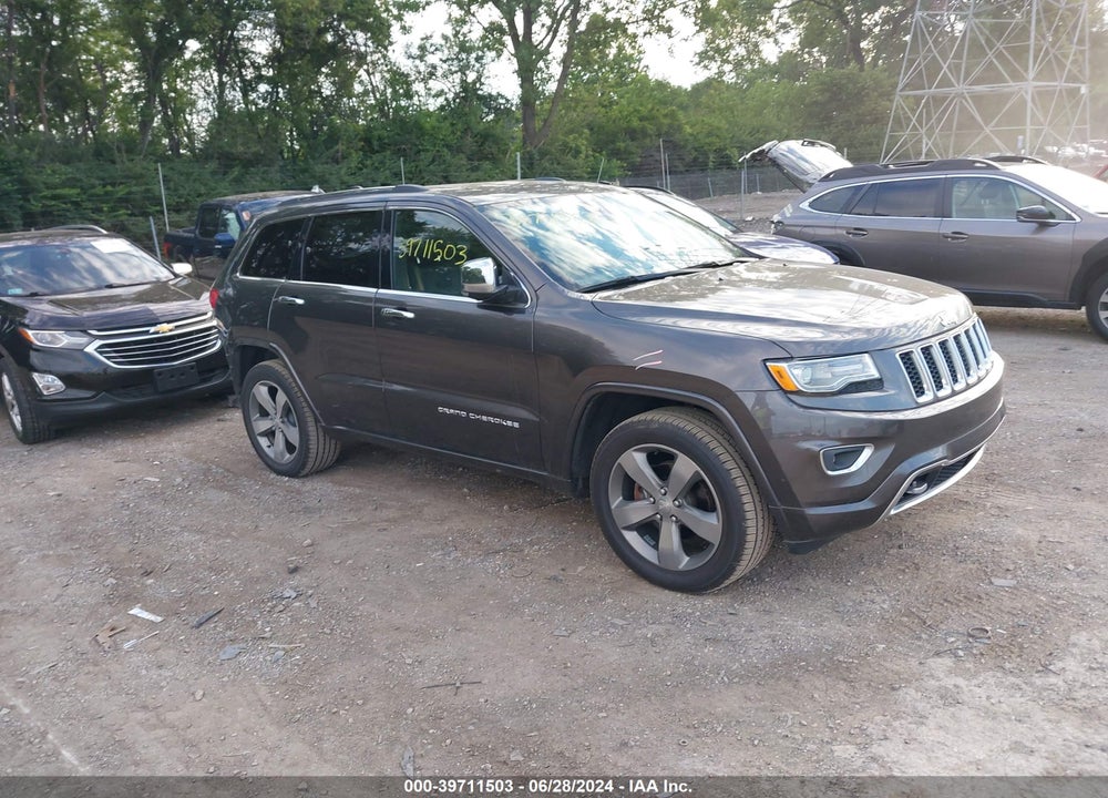 2014 JEEP GRAND CHEROKEE OVERLAND VIN: 1C4RJFCG3EC340099