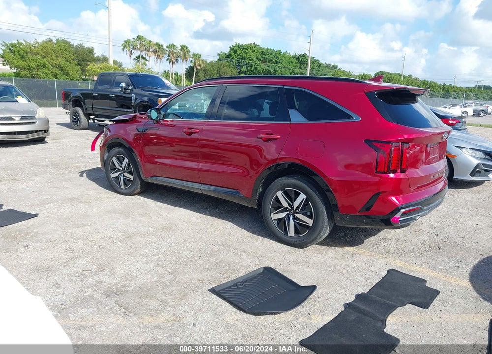 2021 KIA SORENTO S VIN: 5XYRL4LC4MG061752