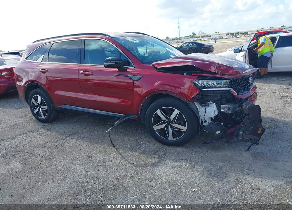 2021 KIA SORENTO S VIN: 5XYRL4LC4MG061752