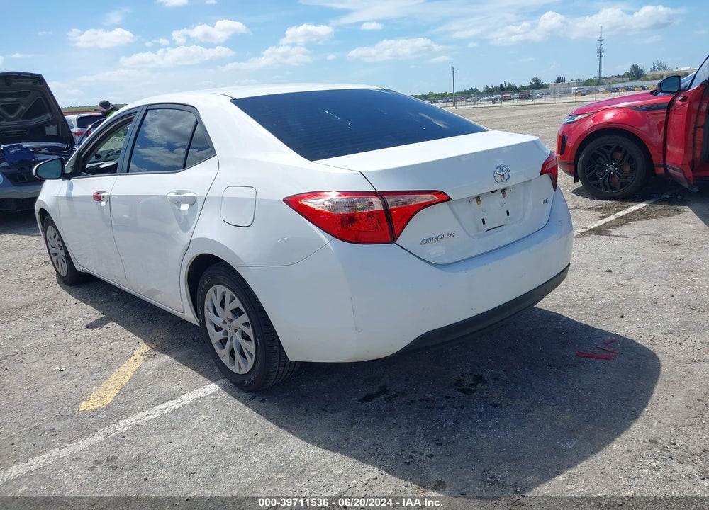2017 TOYOTA COROLLA LE VIN: 2T1BURHE0HC836362