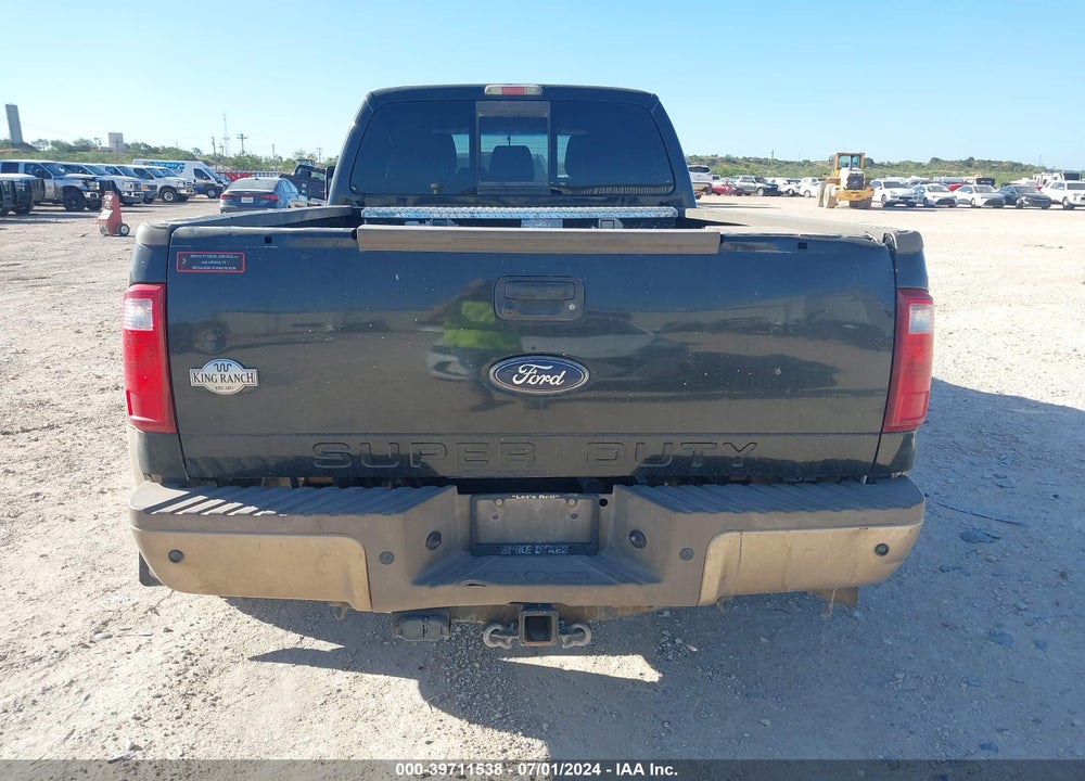 2012 FORD F-350 LARIAT VIN: 1FT8W3DT0CEA87509