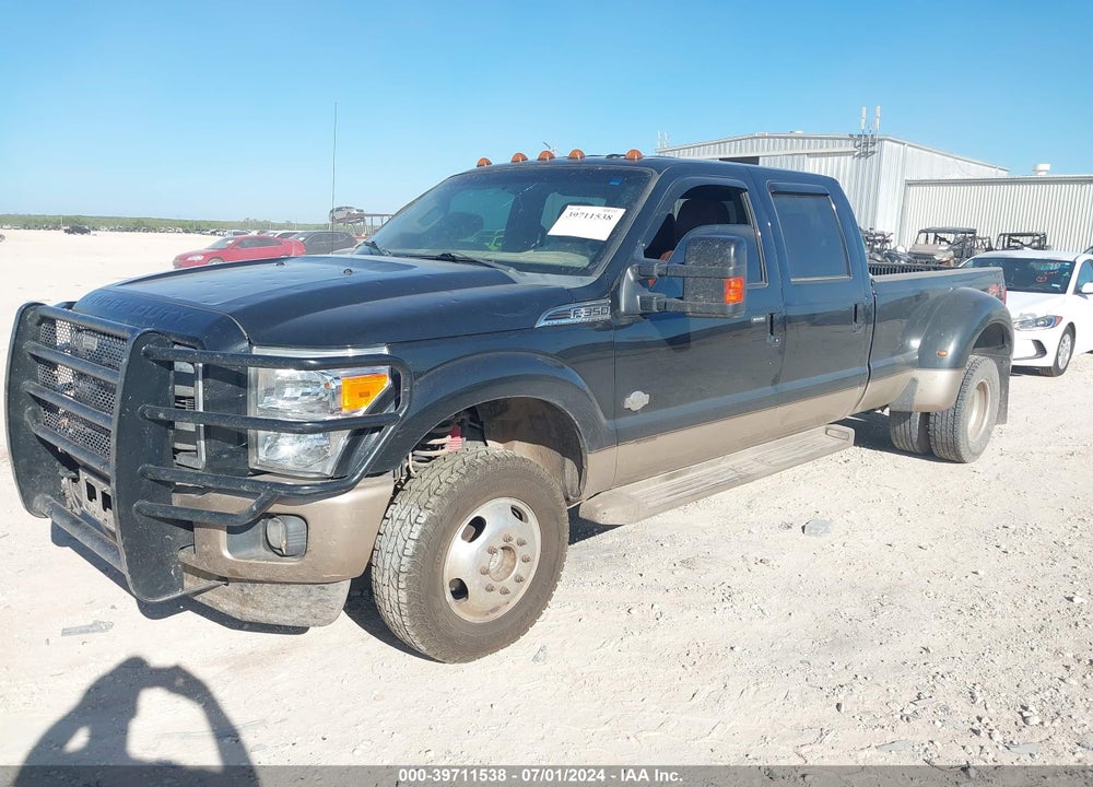 2012 FORD F-350 LARIAT VIN: 1FT8W3DT0CEA87509