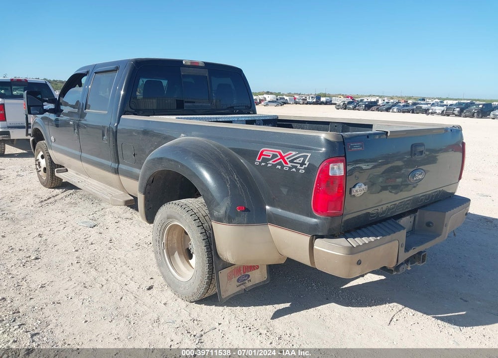 2012 FORD F-350 LARIAT VIN: 1FT8W3DT0CEA87509