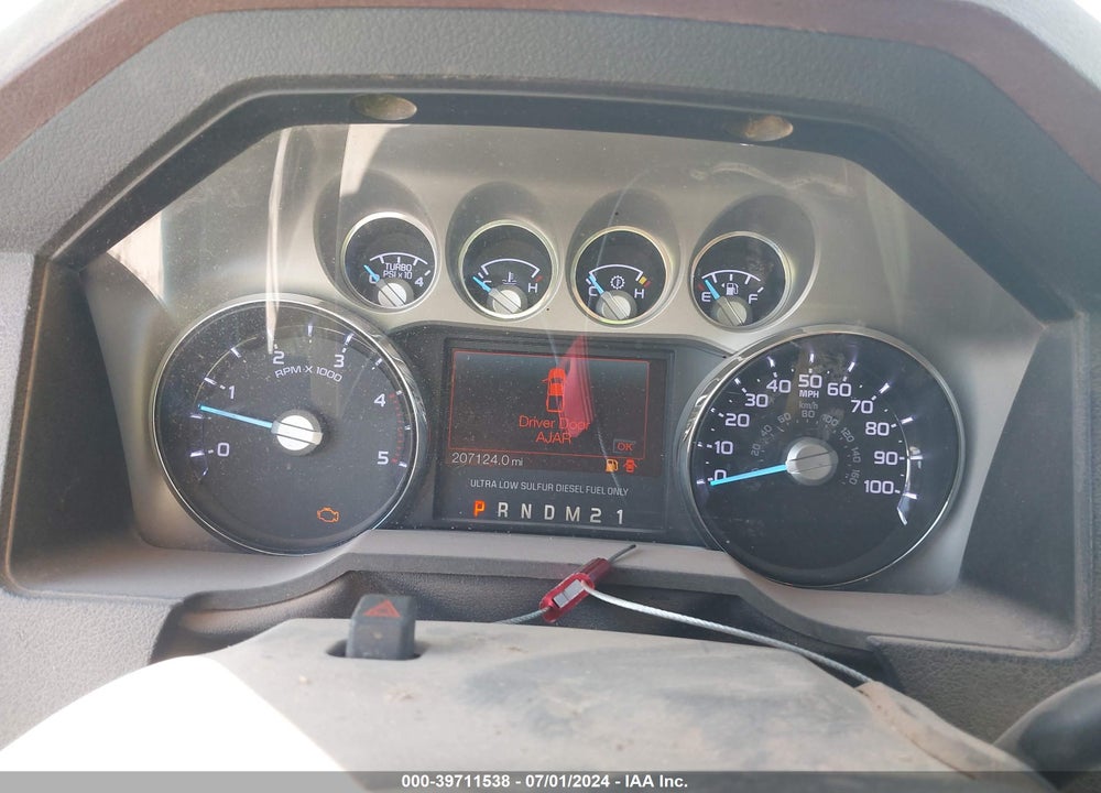 2012 FORD F-350 LARIAT VIN: 1FT8W3DT0CEA87509