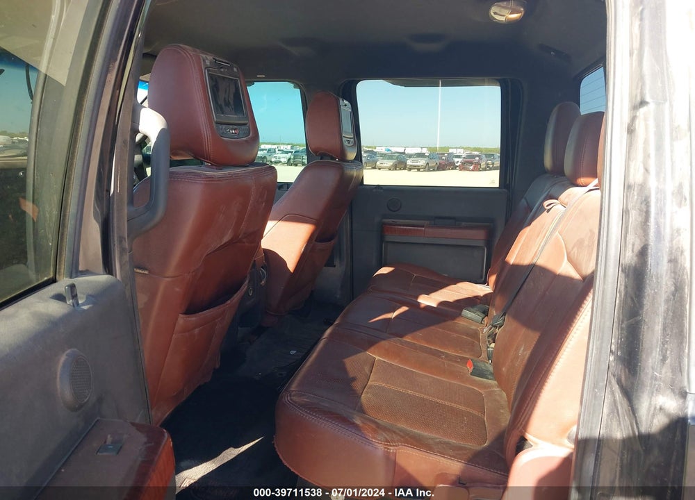 2012 FORD F-350 LARIAT VIN: 1FT8W3DT0CEA87509
