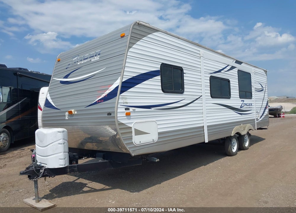 2012 ZINGER TRAVEL TRAILER VIN: 4V0TC2621CA014454