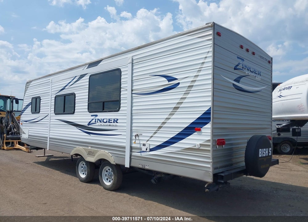 2012 ZINGER TRAVEL TRAILER VIN: 4V0TC2621CA014454