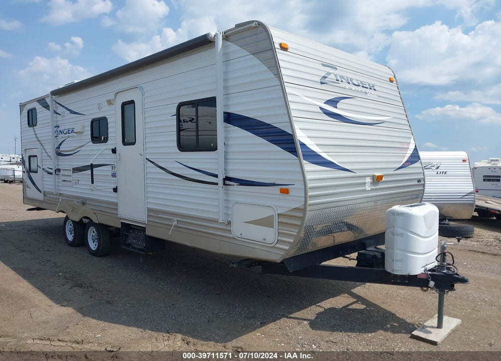2012 ZINGER TRAVEL TRAILER VIN: 4V0TC2621CA014454
